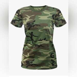 Rothco Women’s Camo T-Shirt Short Sleeve, Size L